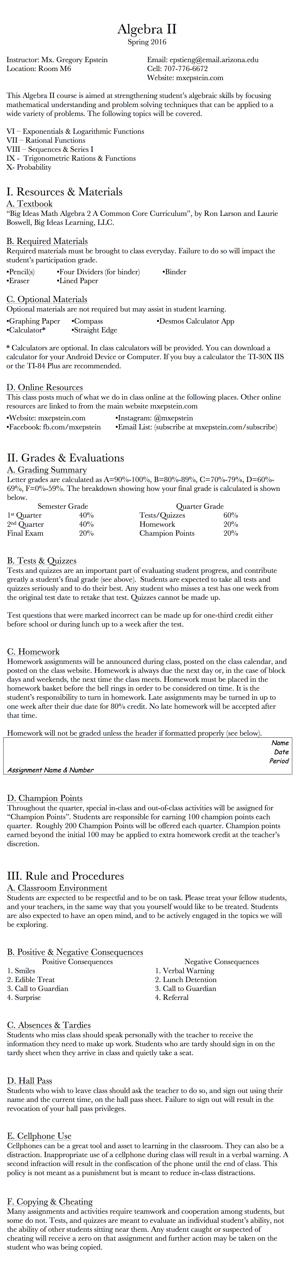 GregoryEpstein-AlgebraII-Syllabus002